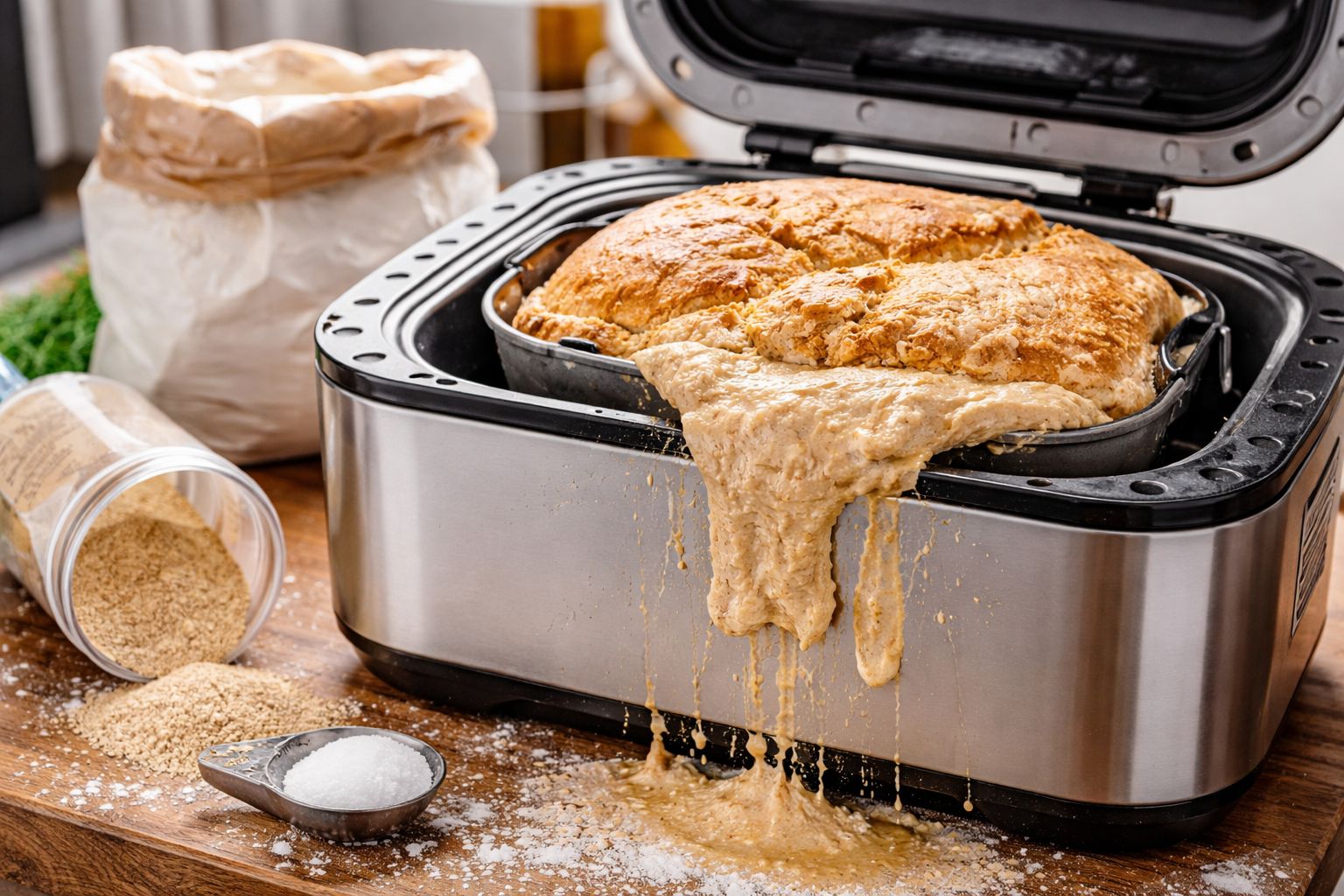 Die häufigsten Fehler mit dem Brotbackautomaten und wie man sie vermeidet
